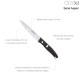 Cuchillo Aspen Cocina Hoja Acero Inoxidable 12 cm. Negro