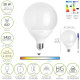 Bombilla Led Globo E27. 20 Watt. Equivale A 150 Watt. 2452 Lumenes. Luz Neutra 4000º K.