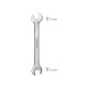 Llave Fija Plus Acero Cromo Vanadio 16x17 DIN 3110. Llave Fija, Llave Fija Doble