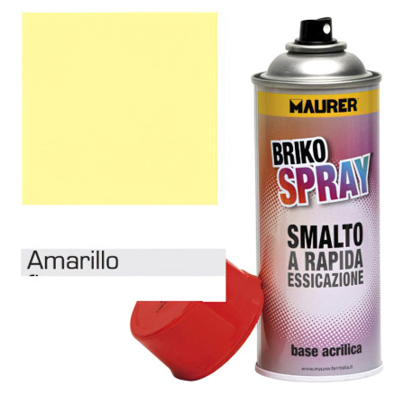 Spray Pintura Amarillo Claro Trafico 400 ml.