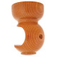 Soporte Madera Liso Techo 20x 68 mm. Teca