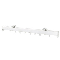 Riel Aluminio P950 Sin Cordon 1,50 Metros Blanco