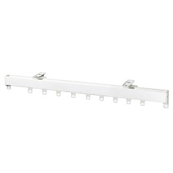 Riel Aluminio P950 Sin Cordon 2.0 Metros Blanco