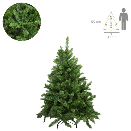 Arbol De Navidad Deluxe 150 cm. 760 Ramas PVC