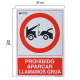 Cartel Prohibido Aparcar Llamamos Grua 30x21